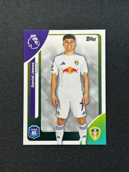 337 Daniel James Leeds United Base - Topps Premier League 2026