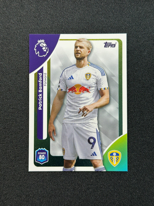338 Patrick Bamford Leeds United Base - Topps Premier League 2026