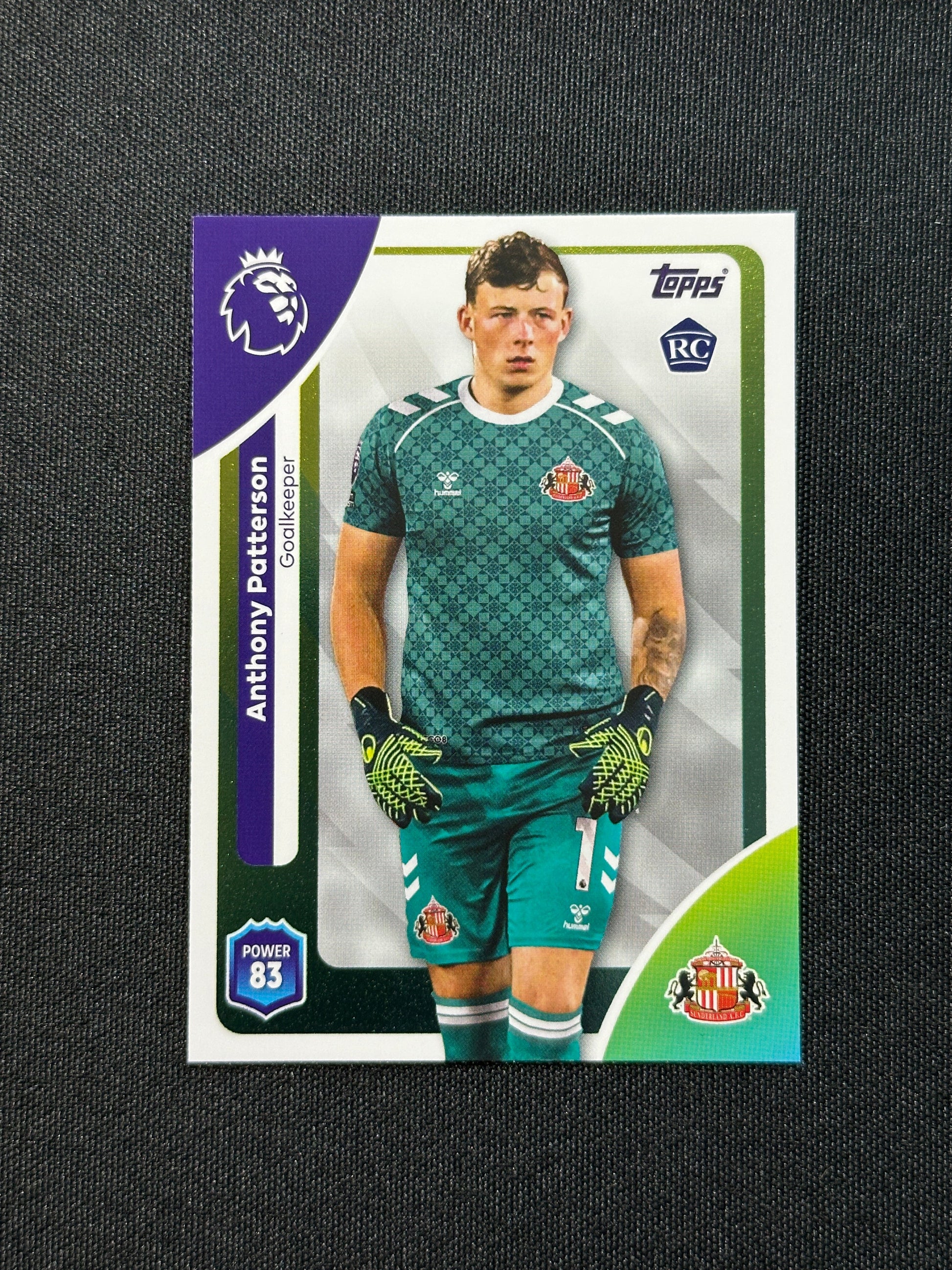 344 Anthony Patterson Sunderland Base - Topps Premier League 2026