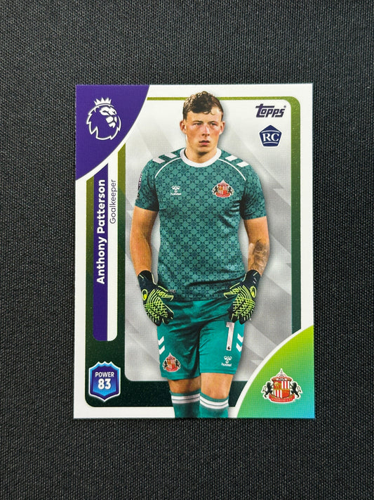 344 Anthony Patterson Sunderland Base - Topps Premier League 2026