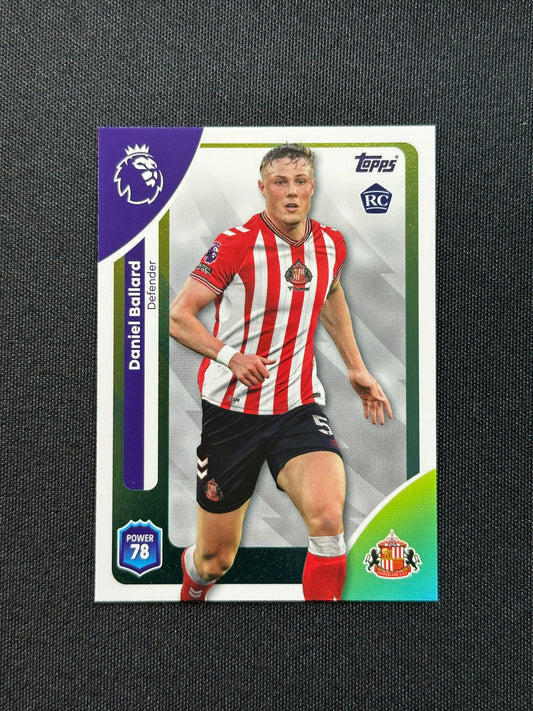 348 Daniel Ballard Sunderland Base - Topps Premier League 2026