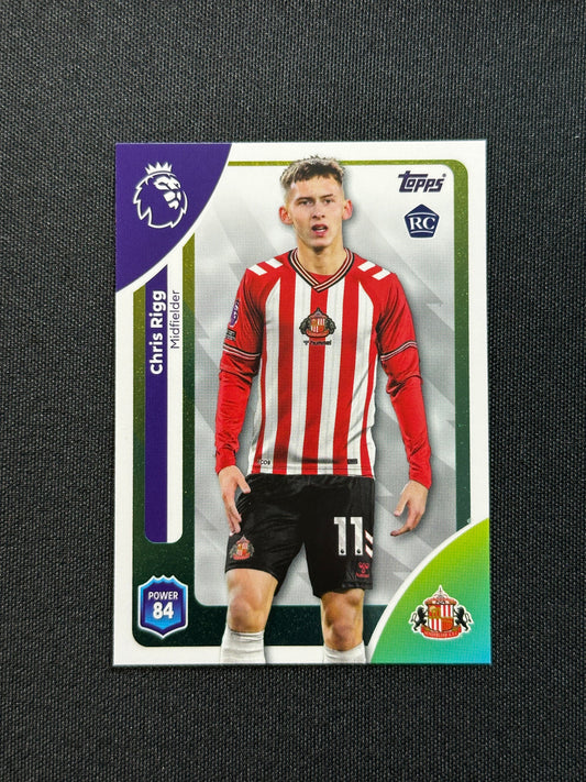 349 Chris Rigg Sunderland Base - Topps Premier League 2026