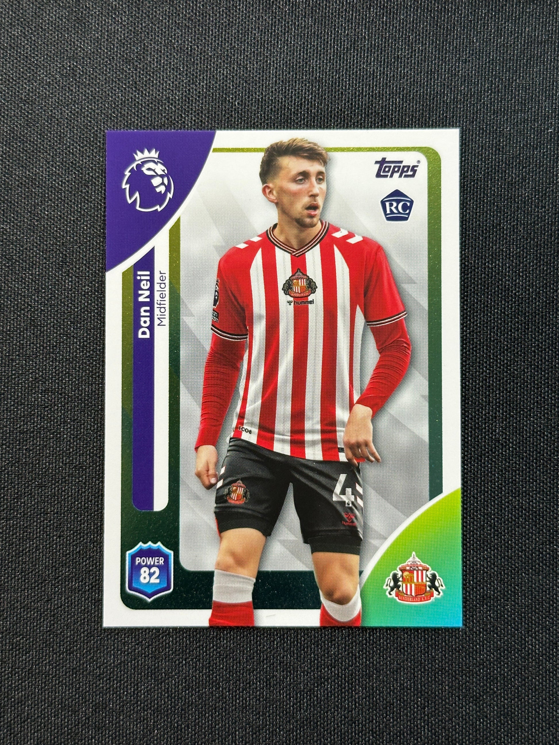 350 Dan Neil Sunderland Base - Topps Premier League 2026