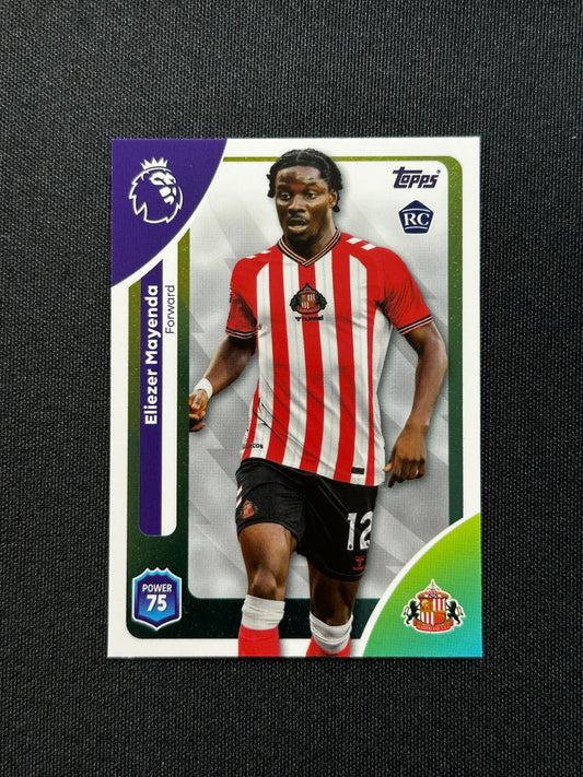 356 Eliezer Mayenda Sunderland Base - Topps Premier League 2026