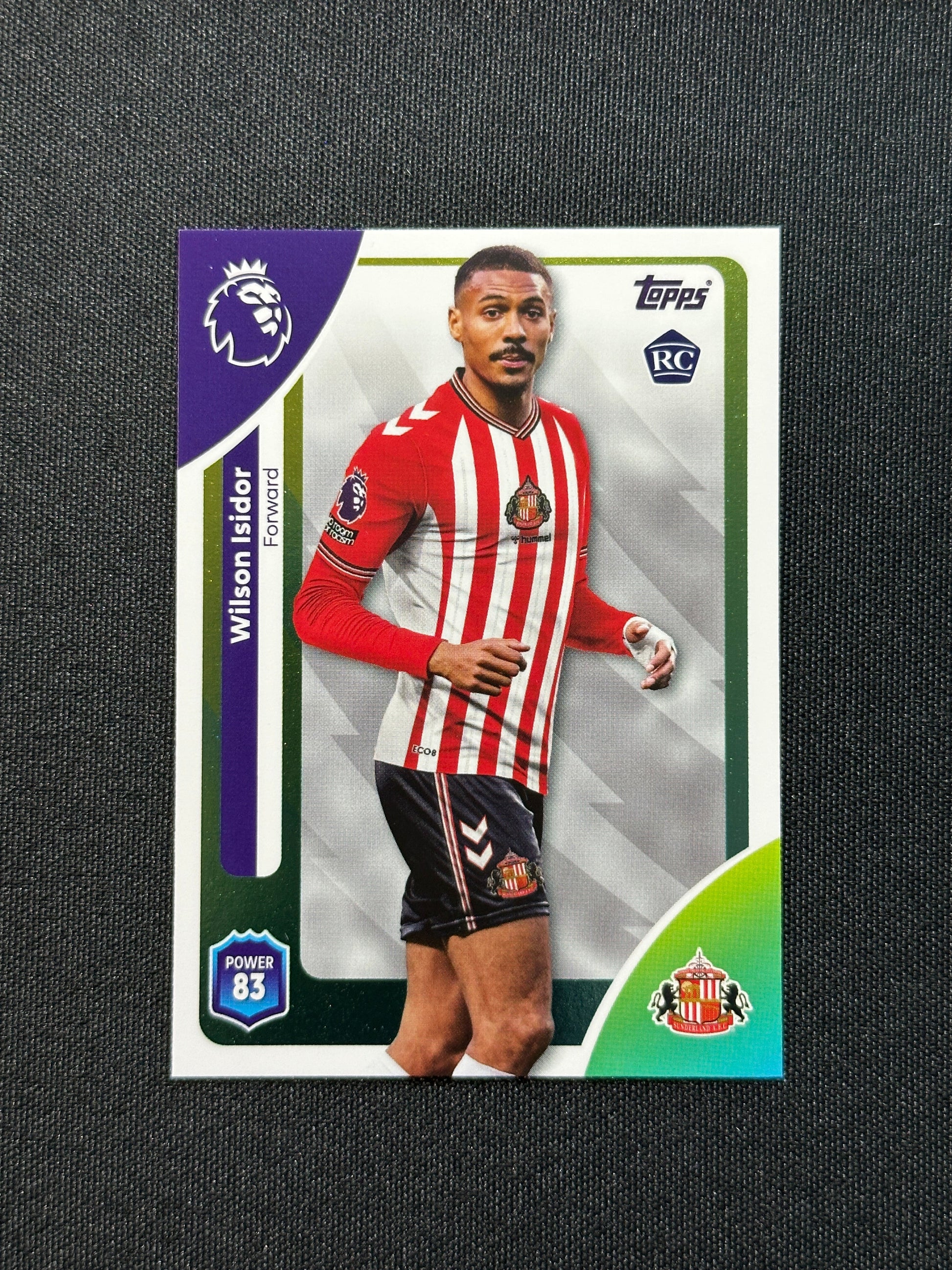 357 Wilson Isidor Sunderland Base - Topps Premier League 2026