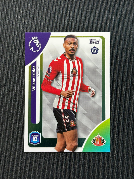 357 Wilson Isidor Sunderland Base - Topps Premier League 2026