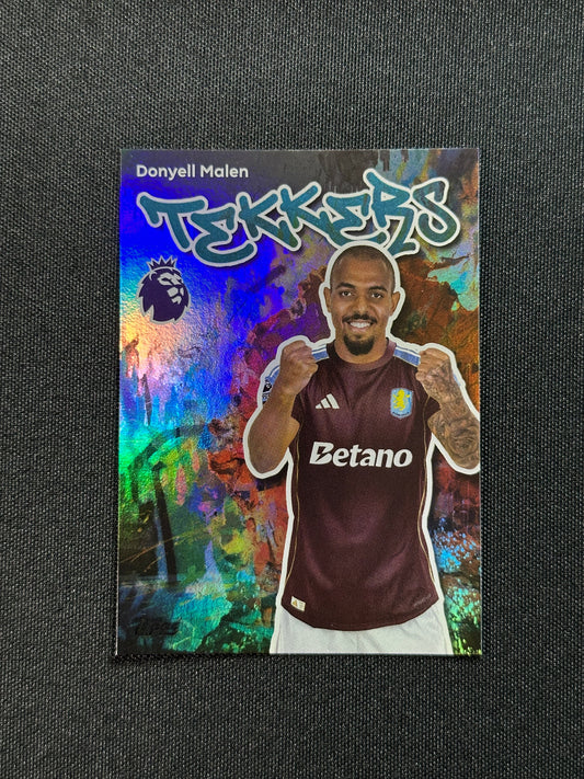 36 Donyell Malen Aston Villa Tekkerz - Topps Premier League 2026