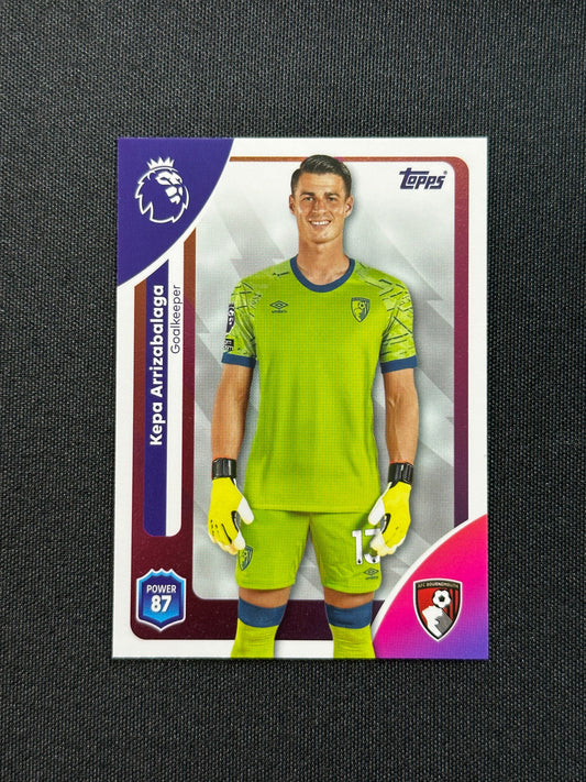 38 Kepa Arrizabalaga Bournemouth Base - Topps Premier League 2026