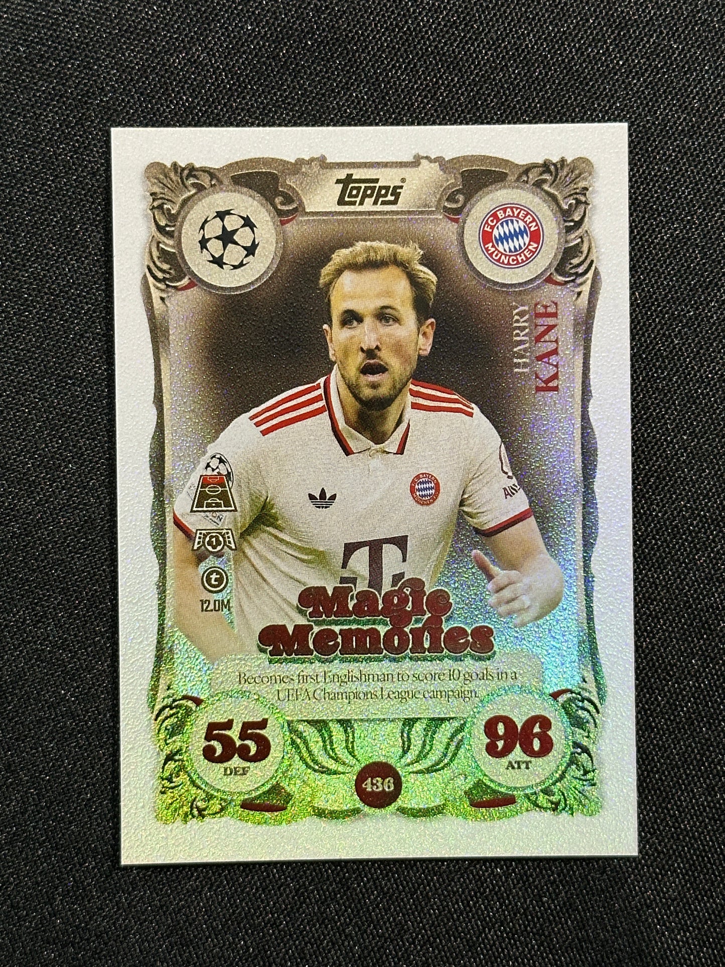 436 Harry Kane Bayern München Magic Memories - Topps Match Attax 2025/26