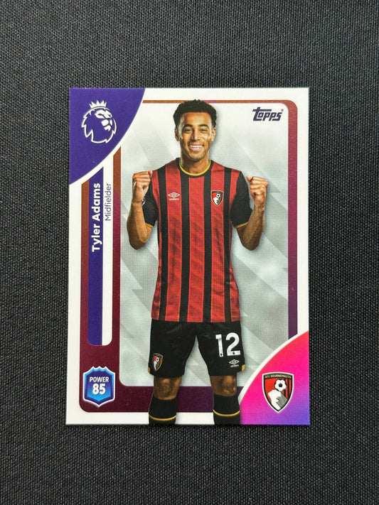 43 Tyler Adams Bournemouth Base - Topps Premier League 2026