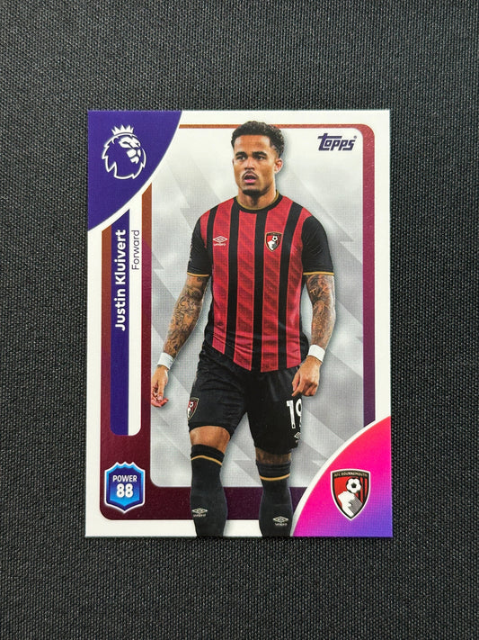 48 Justin Kluivert Bournemouth Base - Topps Premier League 2026