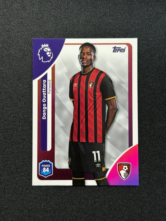 50 Dango Ouattara Bournemouth Base - Topps Premier League 2026