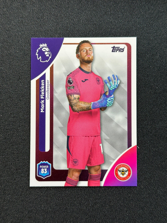 56 Mark Flekken Brentford Base - Topps Premier League 2026