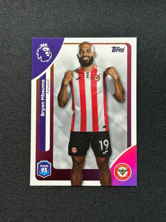 68 Bryan Mbeumo Brentford Base - Topps Premier League 2026