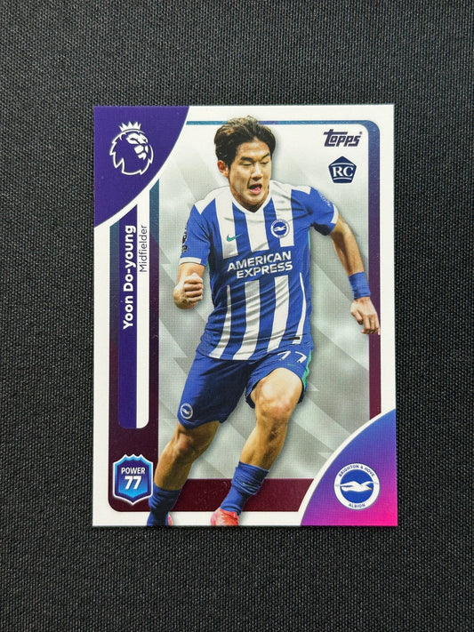 83 Kaoru Mitoma Brighton Base - Topps Premier League 2026