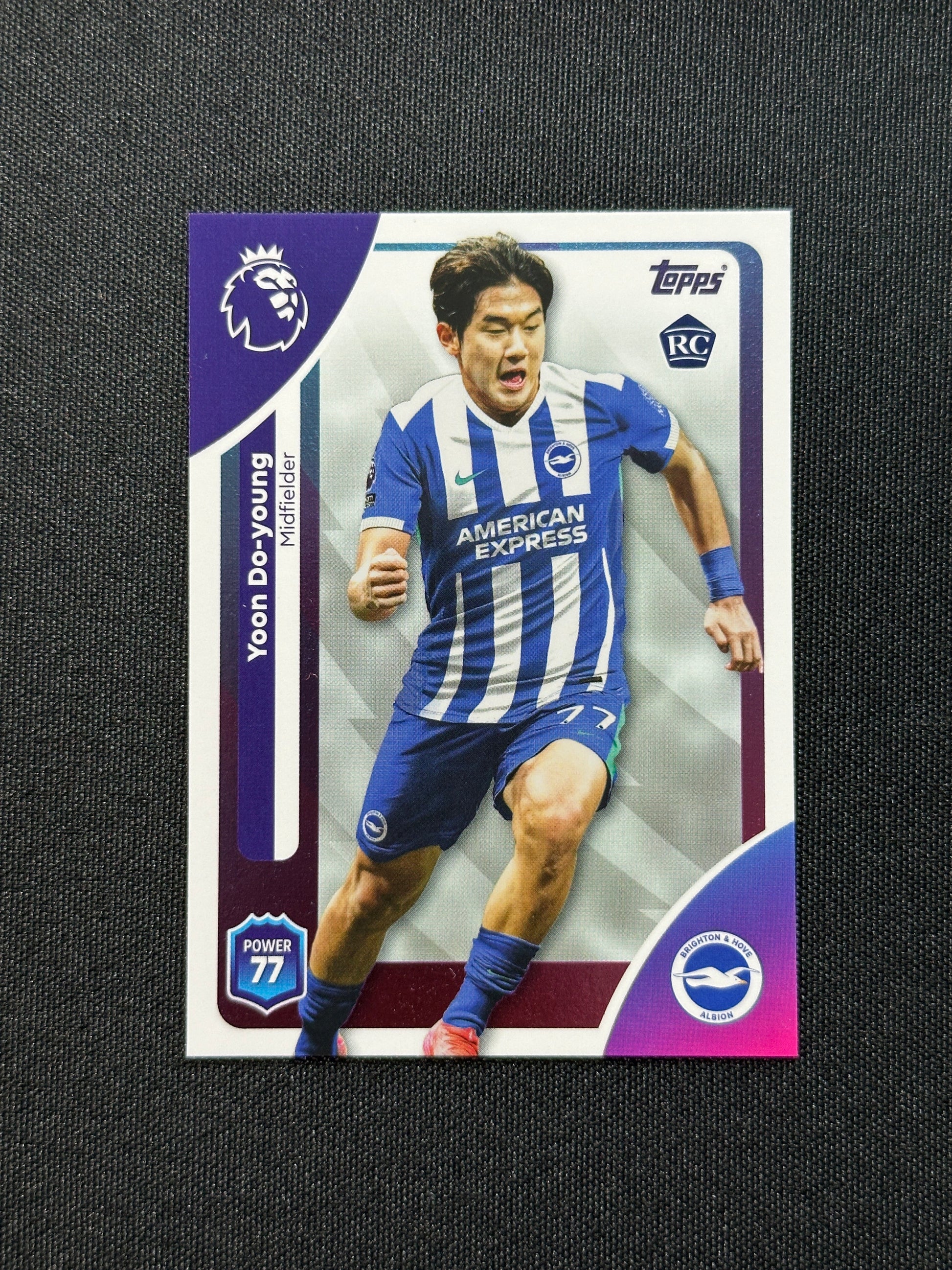 81 Yoon D Brighton Base - Topps Premier League 2026
