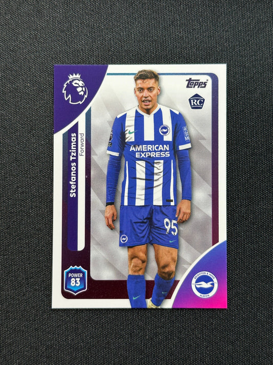 84 Stefanos Tzimas Brighton Base - Topps Premier League 2026