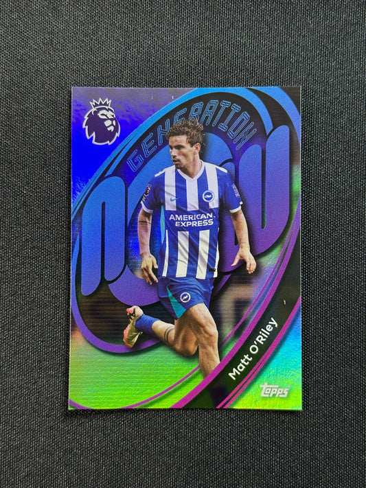 88 Matt O'Riley Brighton Generation Now - Topps Premier League 2026