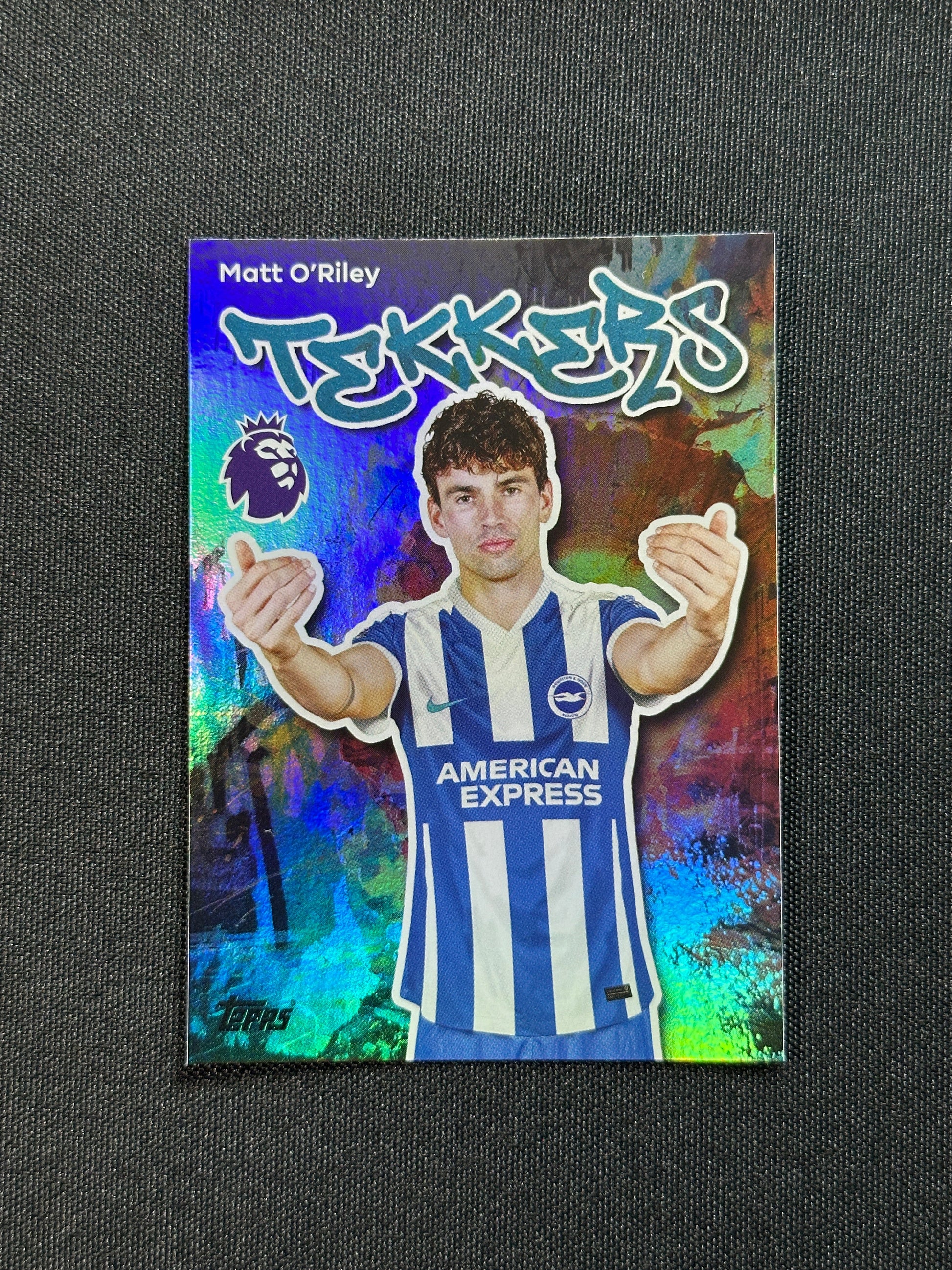 90 Matt O'Riley Brighton Tekkerz - Topps Premier League 2026
