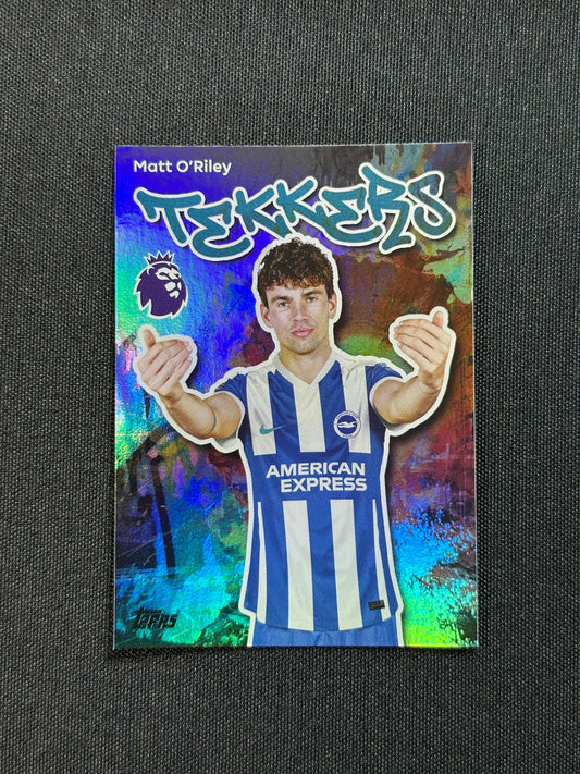 90 Matt O'Riley Brighton Tekkerz - Topps Premier League 2026