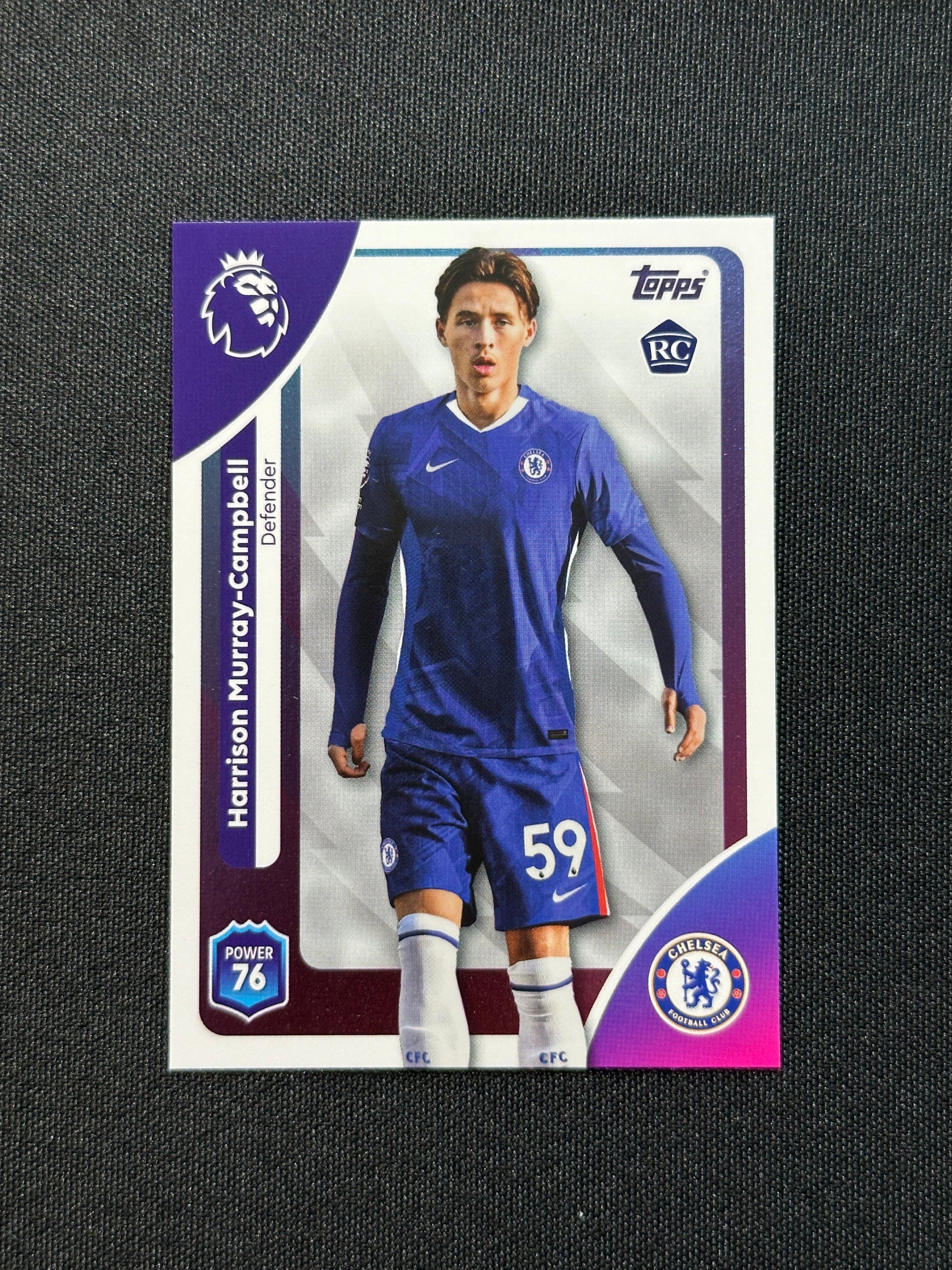 97 Harrison Murra Chelsea Base - Topps Premier League 2026