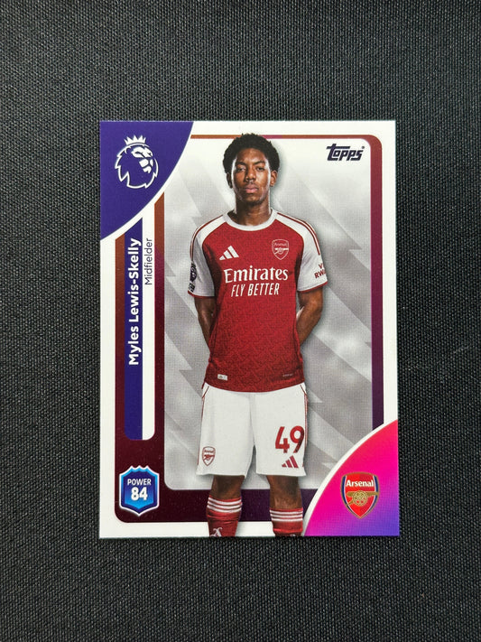 9 Myles Lewi Arsenal Base - Topps Premier League 2026