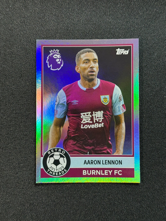 Aaron Lennon Burnley Retro Threads - Topps Premier League 2026