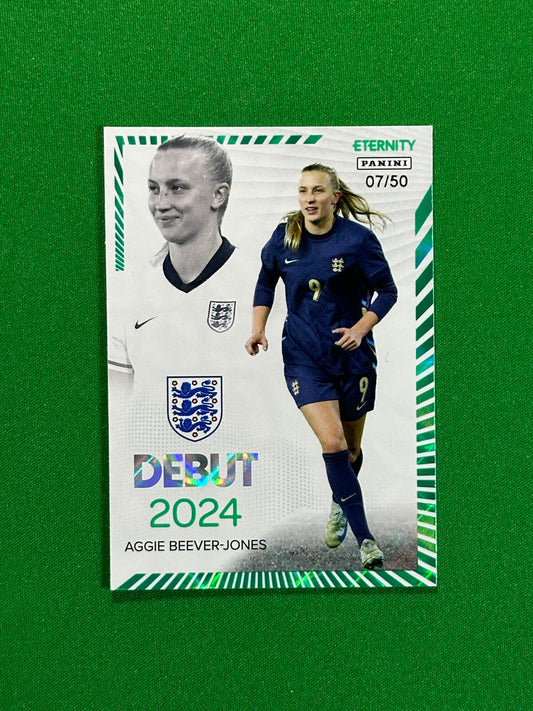 Aggie Beaver-Jones Debut 07/50 - Panini Lionesses Eternity 2025