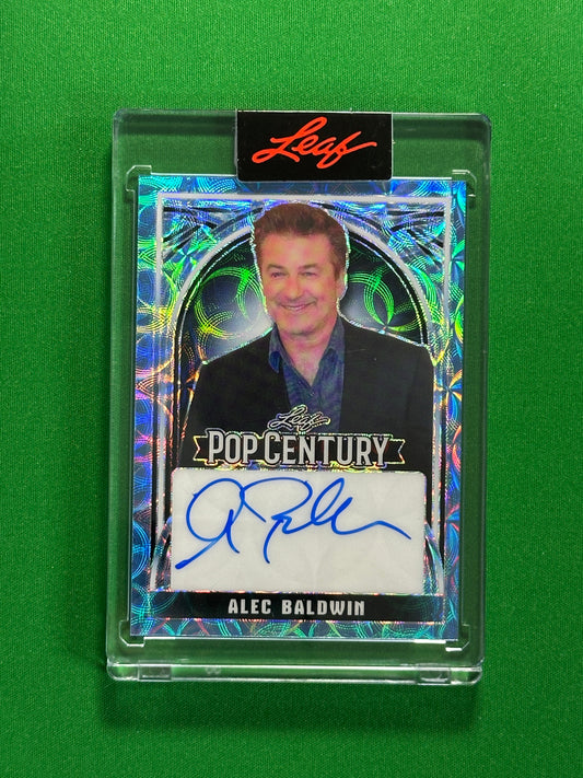 Alec Baldwin Autograph 53/59 - Leaf Pop Century 2025