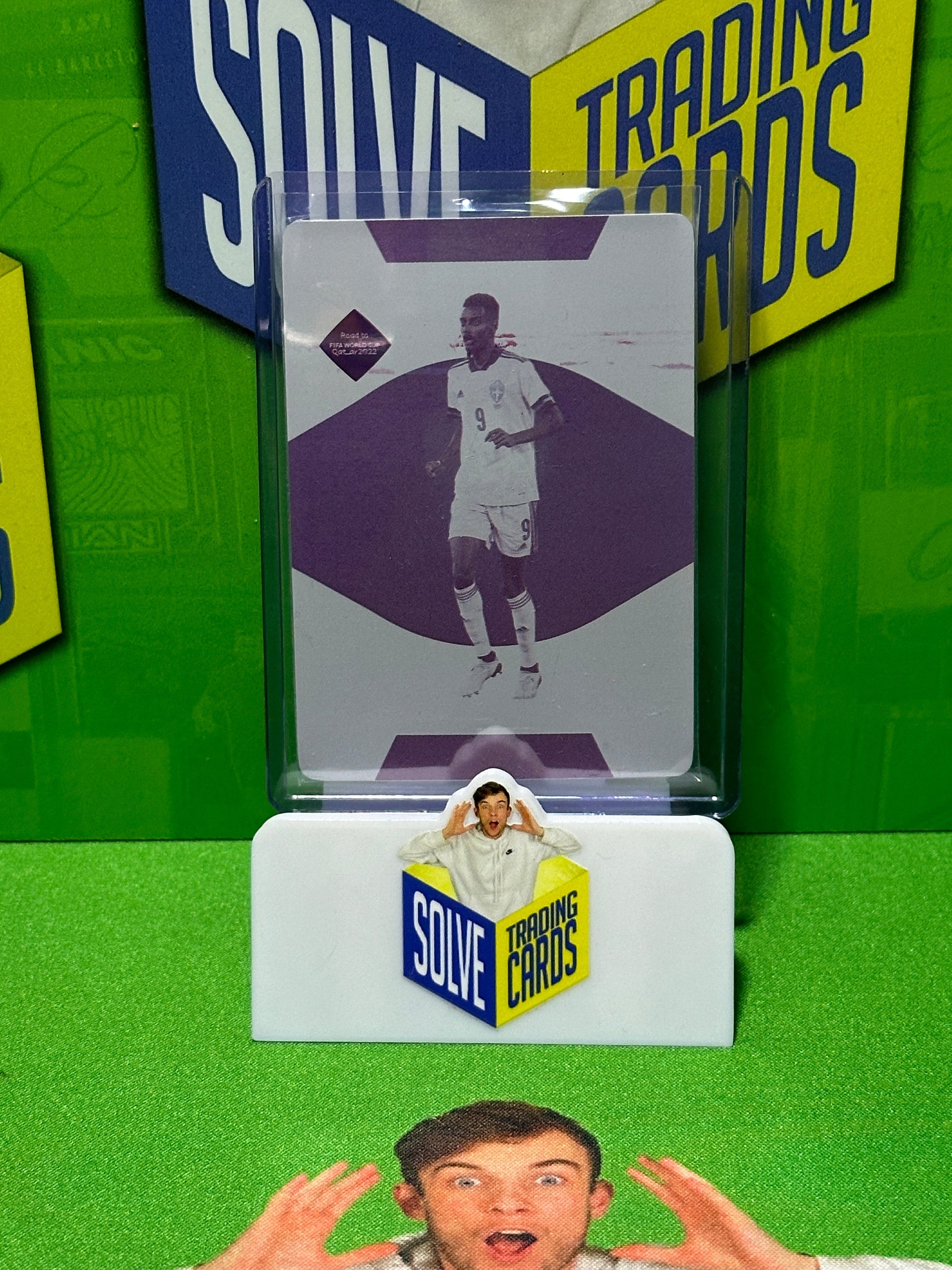 Alexander Isak One of One Printing Plate - Sweden - Panini National Treasures 2022 Main