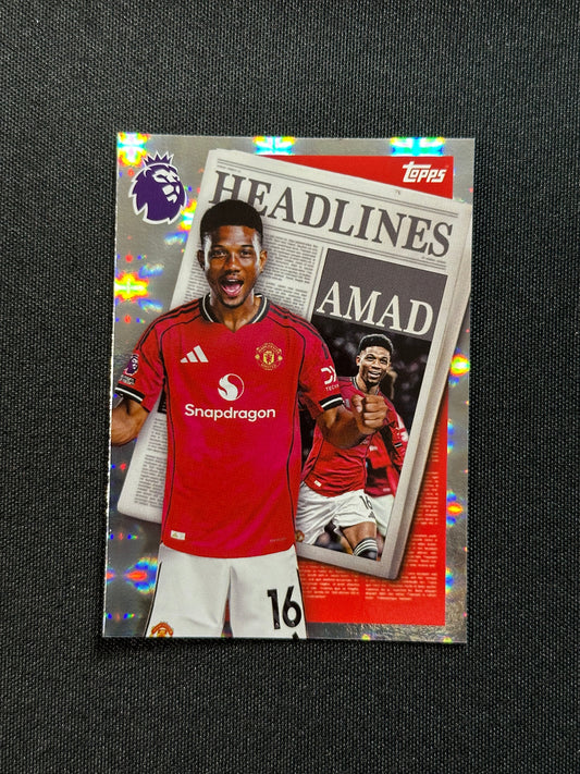 Amad Manchester United Headlines - Topps Premier League 2026