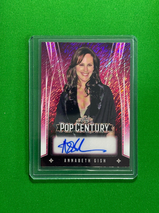 Annabeth Gish Autograph 3/10 - Leaf Pop Century 2025