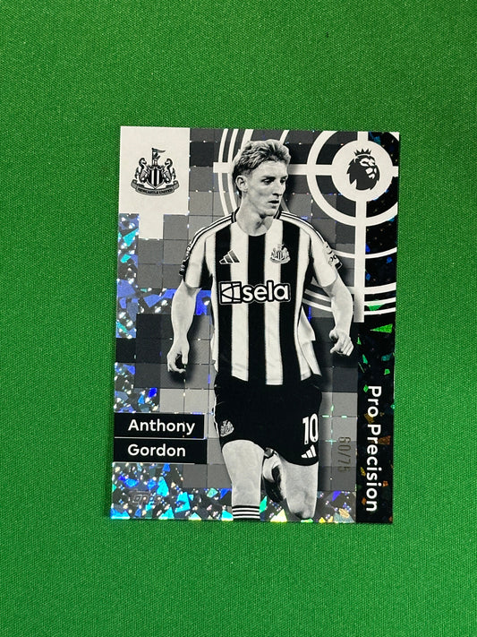 Anthony Gordon Numbered Parallel 60/75 - Topps Premier League 2026