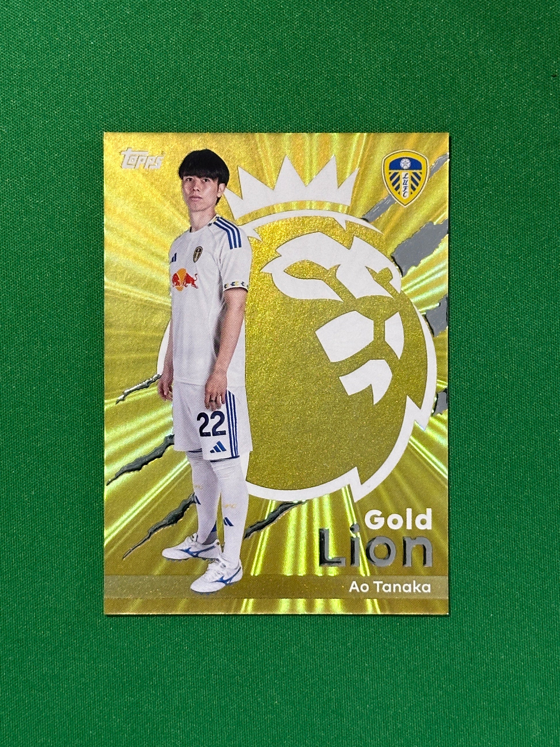 Ao Tanaka Gold Lion - Topps Premier League 2026