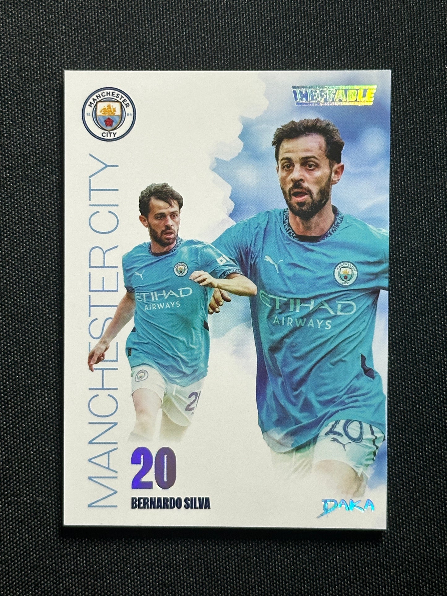 Bernardo Silva Numbered Parallel 114/199 - Daka Manchester City One & Two 2024/25