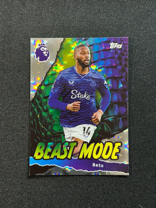 Beto Everton Beast Mode - Topps Premier League 2026