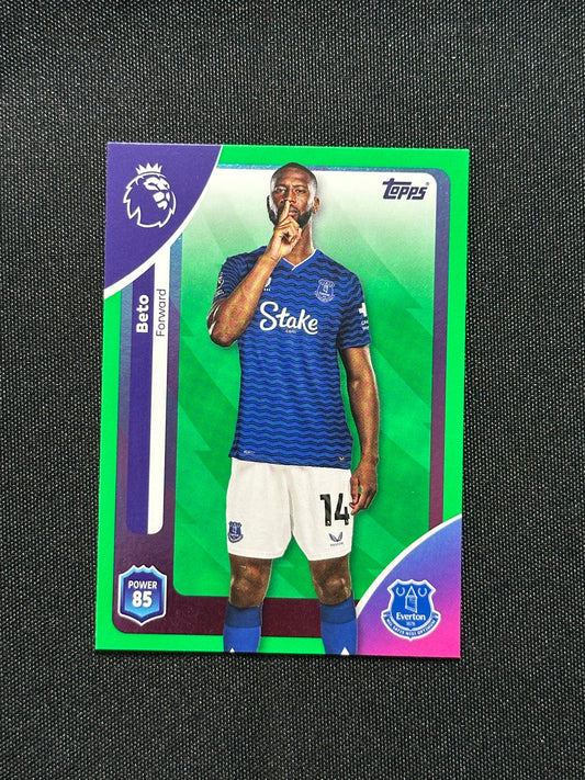 Beto Green Parallel Base - Topps Premier League 2026