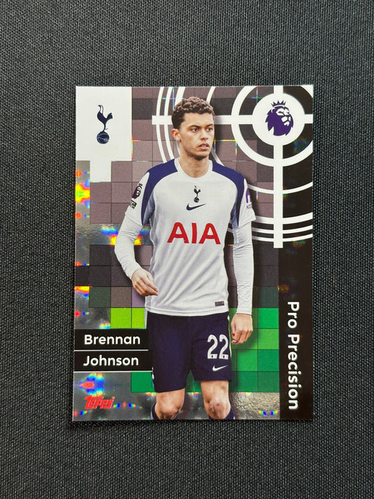 Brennan Johnson Tottenham Hotspur Pro Precision - Topps Premier League 2026