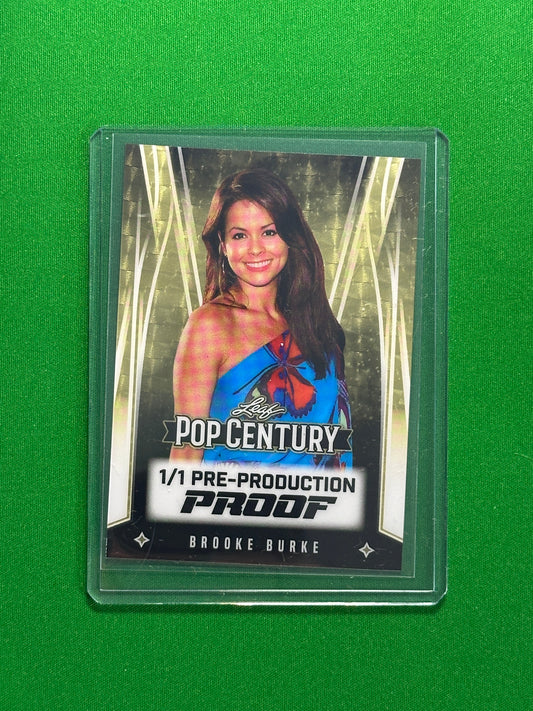 Brooke Burke Pre-Production Proof 1/1 - Leaf Pop Century 2025