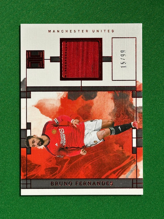 Bruno Fernandes Patch 15/99 - Manchester United - Panini Impeccable 2023-24 Front