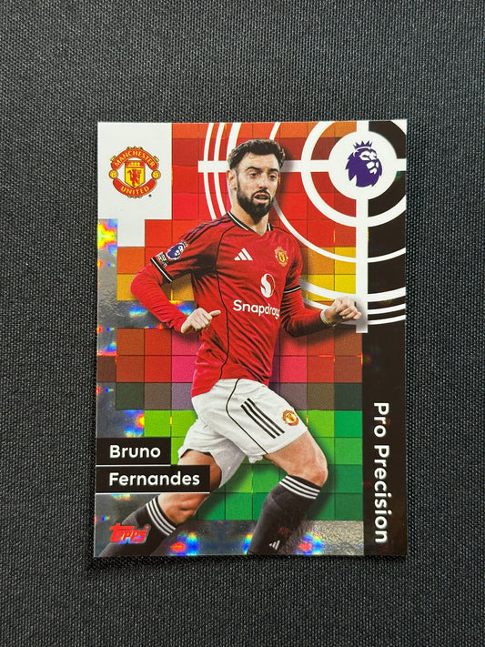 Bruno Fernandes Manchester United Pro Precision - Topps Premier League 2026