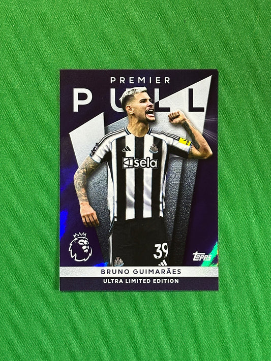Bruno Guimaraes Premier Pull - Topps Premier League 2026