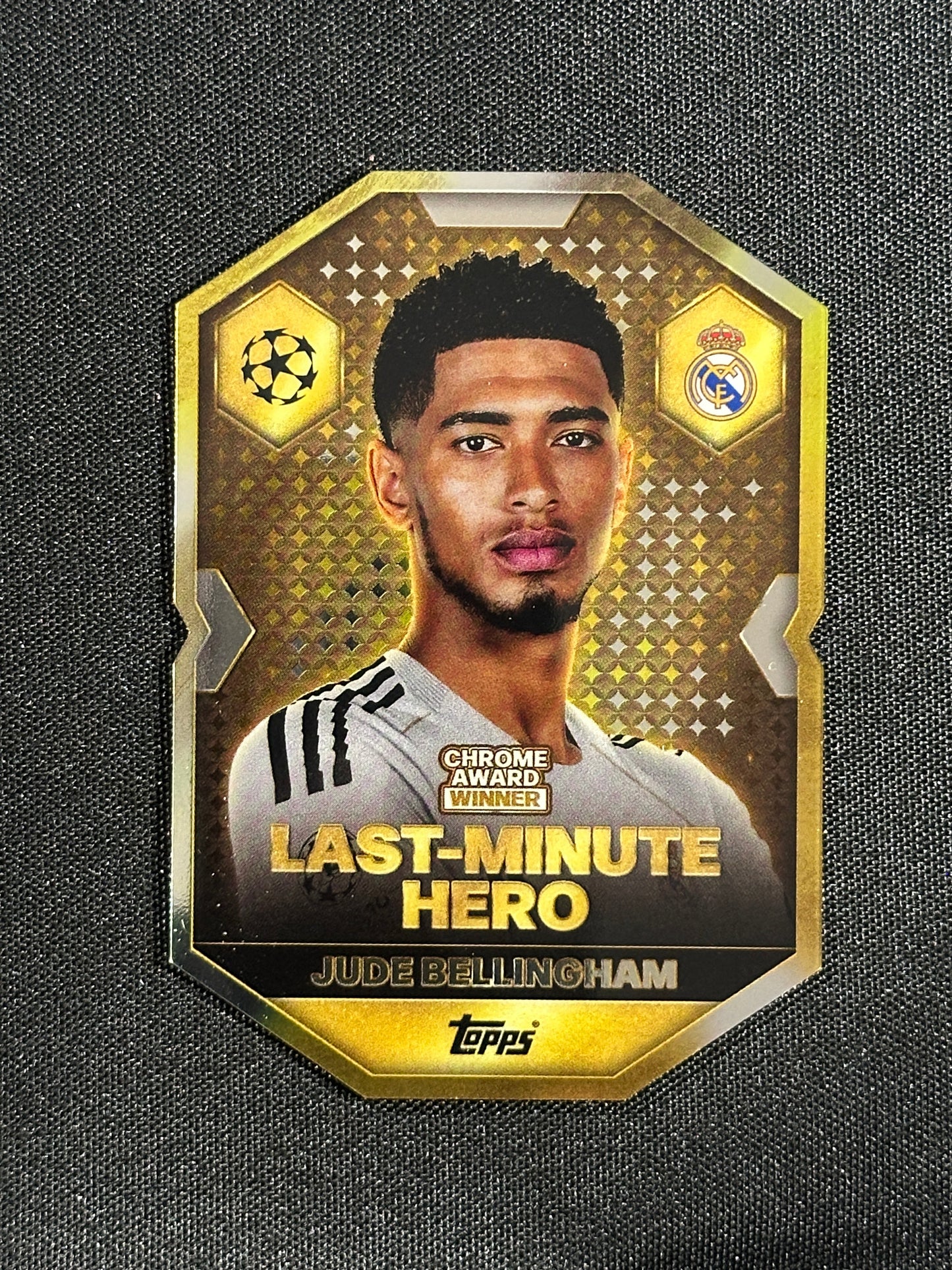 CA 16 Jude Bellingham Real Madrid Chrome Shield - Topps Match Attax 2025/26