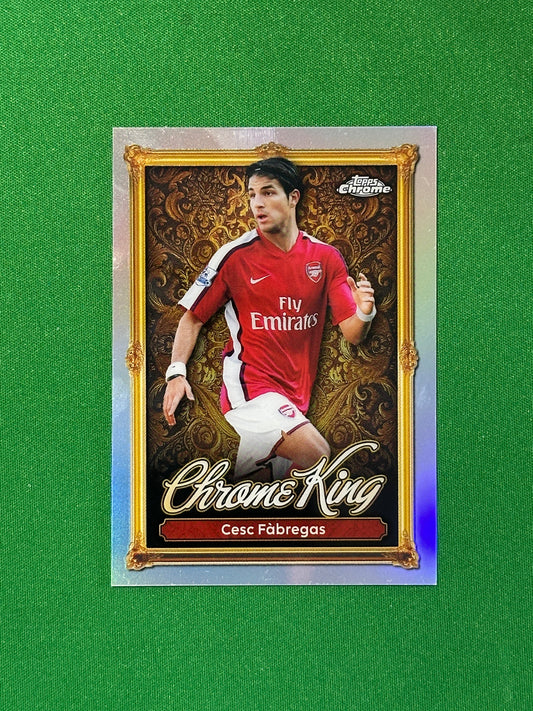 Cesc Fabregas Chrome King - Topps Premier League 2026
