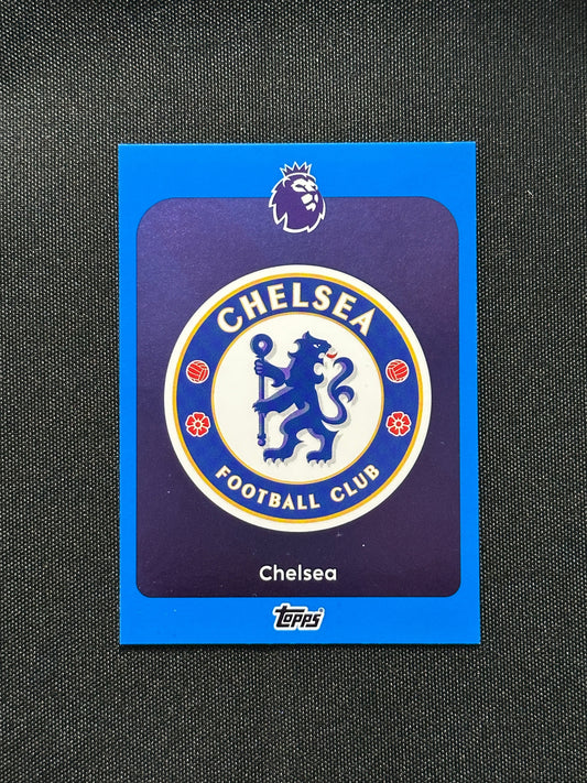 Chalsea Badge Blue Parallel Base - Topps Premier League 2026
