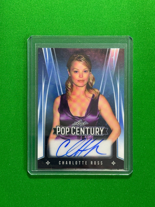 Charlotte Ross Autograph 7/7 - Leaf Pop Century 2025