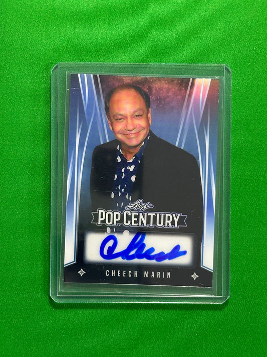 Cheech Marin Autograph 2/7 - Leaf Pop Century 2025