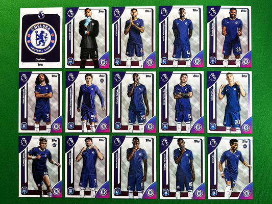Chelsea Full Base Set - Topps Premier League 2026