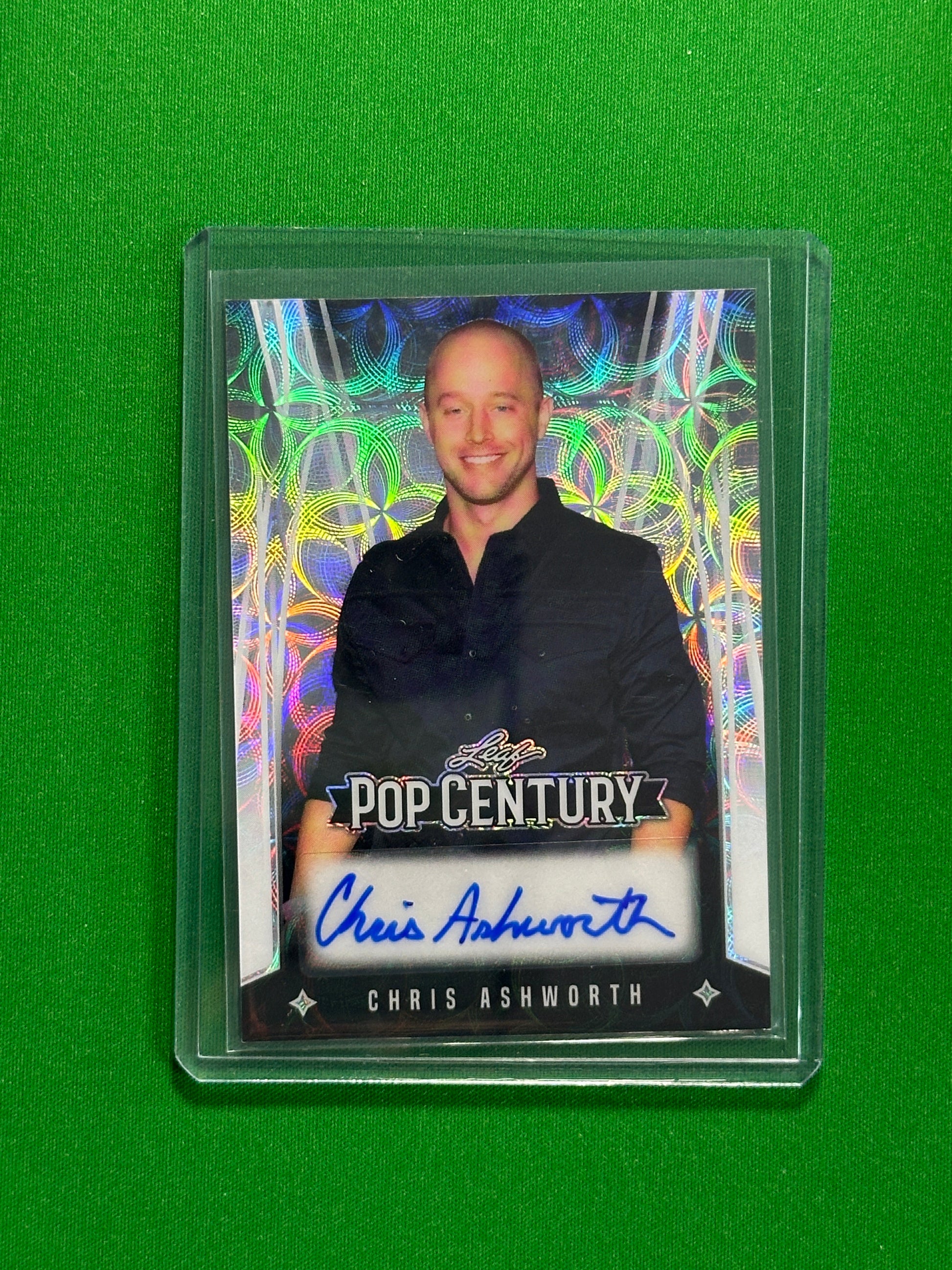 Chris Ashworth Autograph 2/5 - Leaf Pop Century 2025