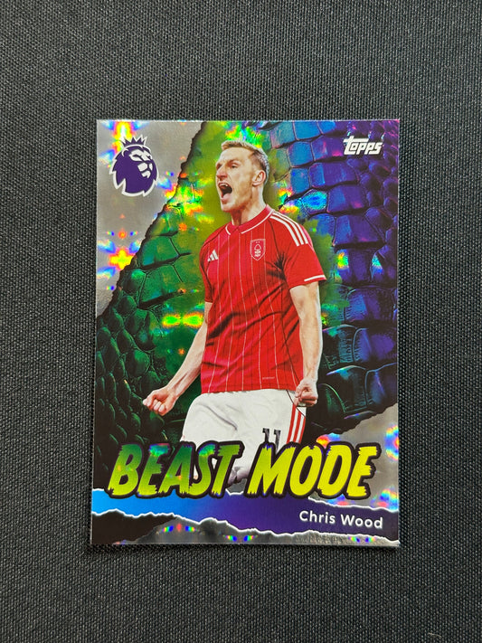 Chris Wood Nottingham Forest Beast Mode - Topps Premier League 2026